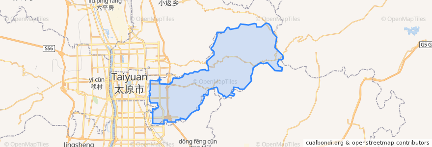 Mapa de ubicacion de Haozhuang.