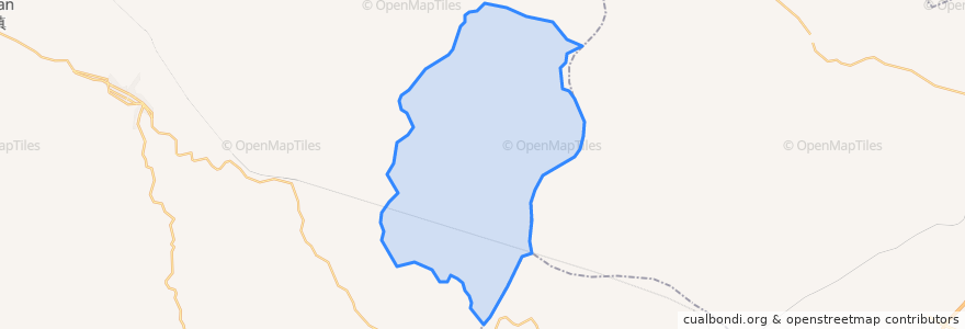 Mapa de ubicacion de 乔家湾镇.