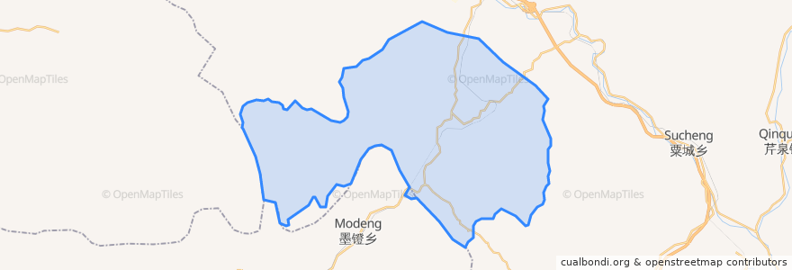 Mapa de ubicacion de Longquan.