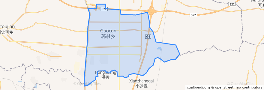 Mapa de ubicacion de Baoliansi.