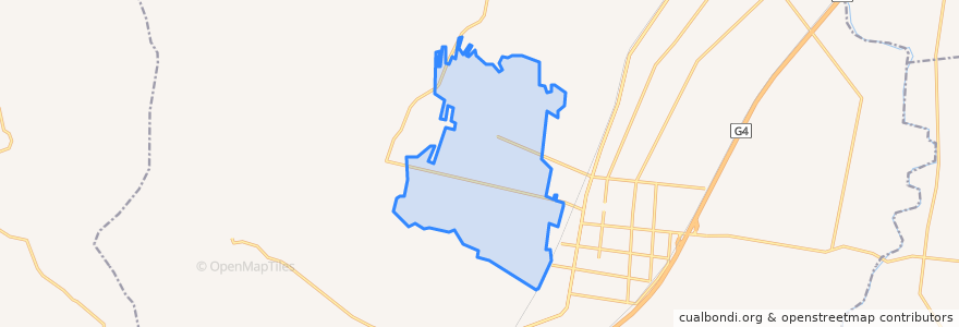Mapa de ubicacion de Weidu Subdistrict.