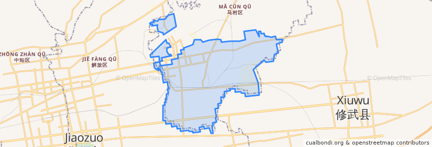 Mapa de ubicacion de Daiwang Subdistrict.