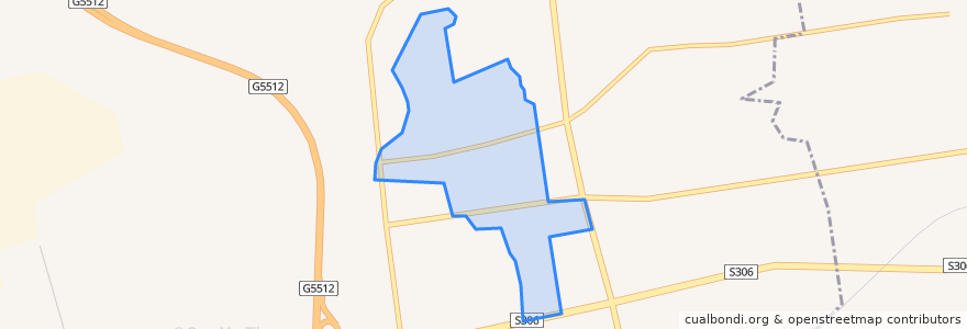 Mapa de ubicacion de Wangfeng Subdistrict.