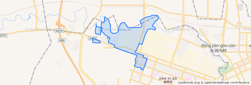 Mapa de ubicacion de Chongqinglu Subdistrict.