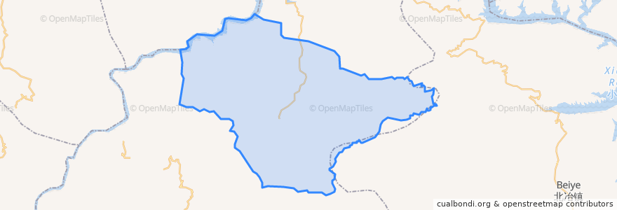 Mapa de ubicacion de Duancun.
