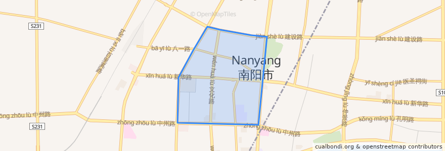 Mapa de ubicacion de Meixi Subdistrict.
