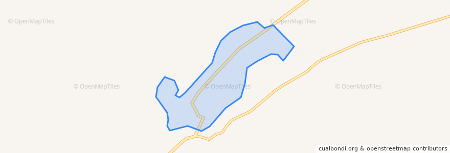 Mapa de ubicacion de Bidgol.