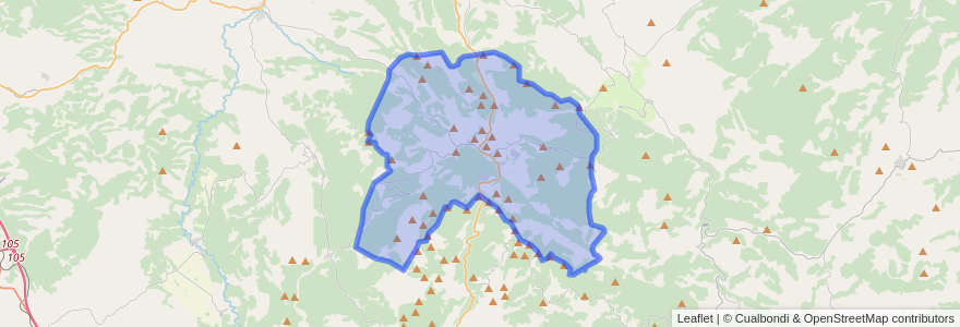 Mapa de ubicacion de Alcalá de la Selva.