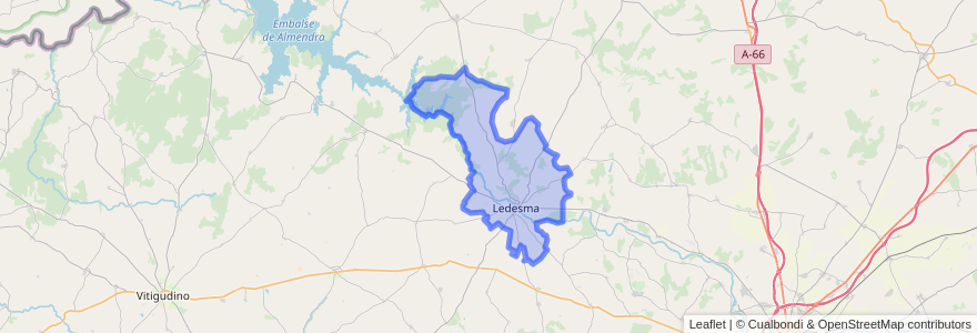 Mapa de ubicacion de Ledesma.