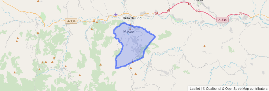 Mapa de ubicacion de ماكايل.