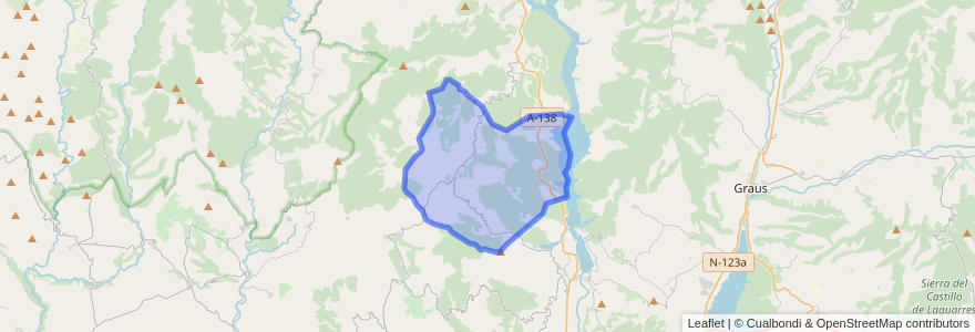 Mapa de ubicacion de Naval.