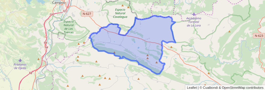 Mapa de ubicacion de 巴列德瓦尔德卢西奥.