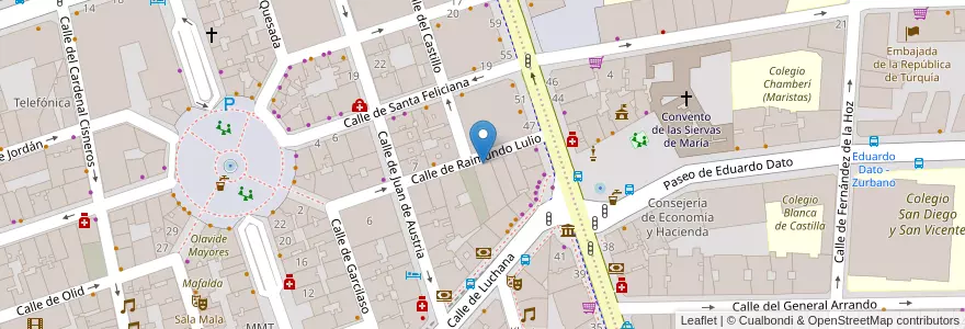 Mapa de ubicacion de Basic Fit en Espanya, Comunitat de Madrid, Comunitat de Madrid, Madrid.