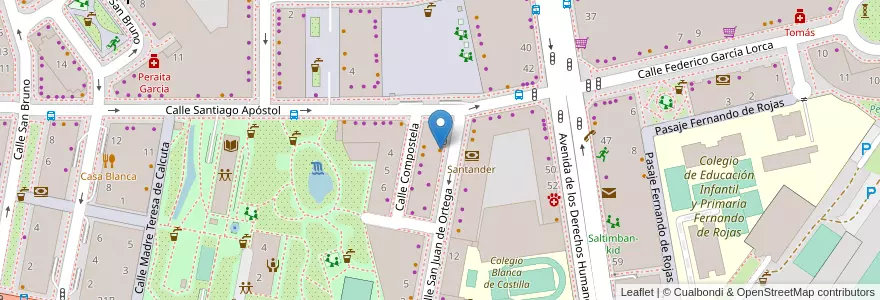 Mapa de ubicacion de Chispitas en Espanya, Burgos, Castella i Lleó, Burgos.