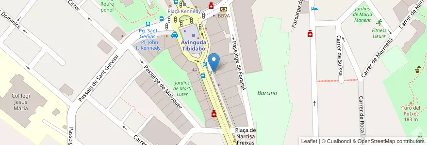 Mapa de ubicacion de CodeLearn en Espanya, Catalunya, Barcelona, Barcelonès, Barcelona.