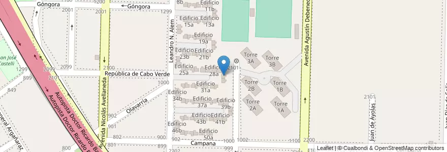 Mapa de ubicacion de Edificio 29a en Argentina, Província de Buenos Aires, Partido de Avellaneda, Dock Sud.