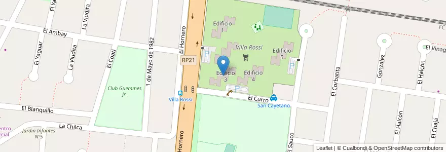 Mapa de ubicacion de Edificio 3 en Argentina, Província de Buenos Aires, Partido de La Matanza, Ciudad Evita.