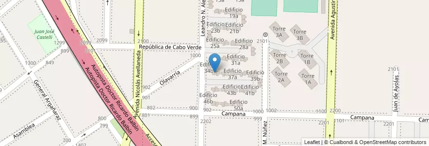 Mapa de ubicacion de Edificio 35a en Argentina, Província de Buenos Aires, Partido de Avellaneda, Dock Sud.