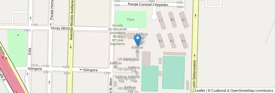 Mapa de ubicacion de Edificio 3a en Argentina, Província de Buenos Aires, Partido de Avellaneda, Dock Sud.
