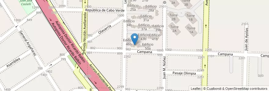 Mapa de ubicacion de Edificio 47b en Argentinien, Provinz Buenos Aires, Partido de Avellaneda, Dock Sud.