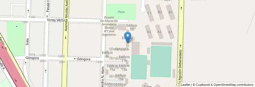 Mapa de ubicacion de Edificio 4a en Argentina, Província de Buenos Aires, Partido de Avellaneda, Dock Sud.