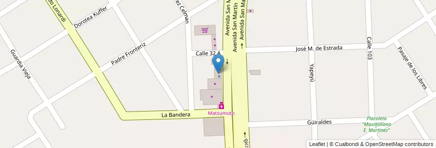 Mapa de ubicacion de Edificio Copan en Argentina, Buenos Aires, Partido de Florencio Varela, Florencio Varela.