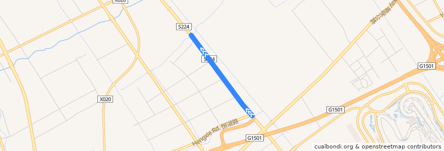 Mapa del recorrido 嘉定60路 de la línea  en Jiading District.
