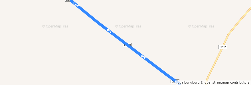 Mapa del recorrido Bus 102: 夏县警校 => 高铁北站 de la línea  en Xia County.