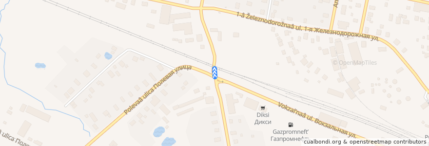 Mapa del recorrido Автобус № 28: Микрорайон => Автостанция Можайск de la línea  en Mozhaysky District.